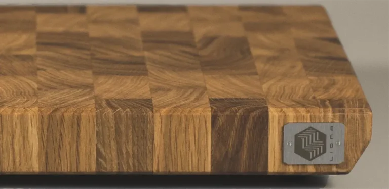 pura roble tabla de cortar