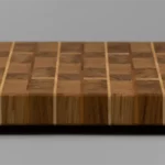 Tablas de cortar saludables de madera a testa