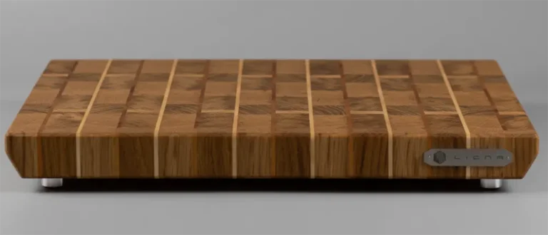 Tablas de cortar saludables de madera a testa