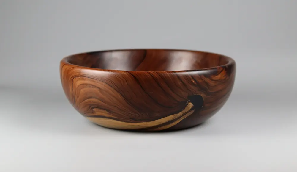 cuenco grande de bolivian rosewood pau ferro