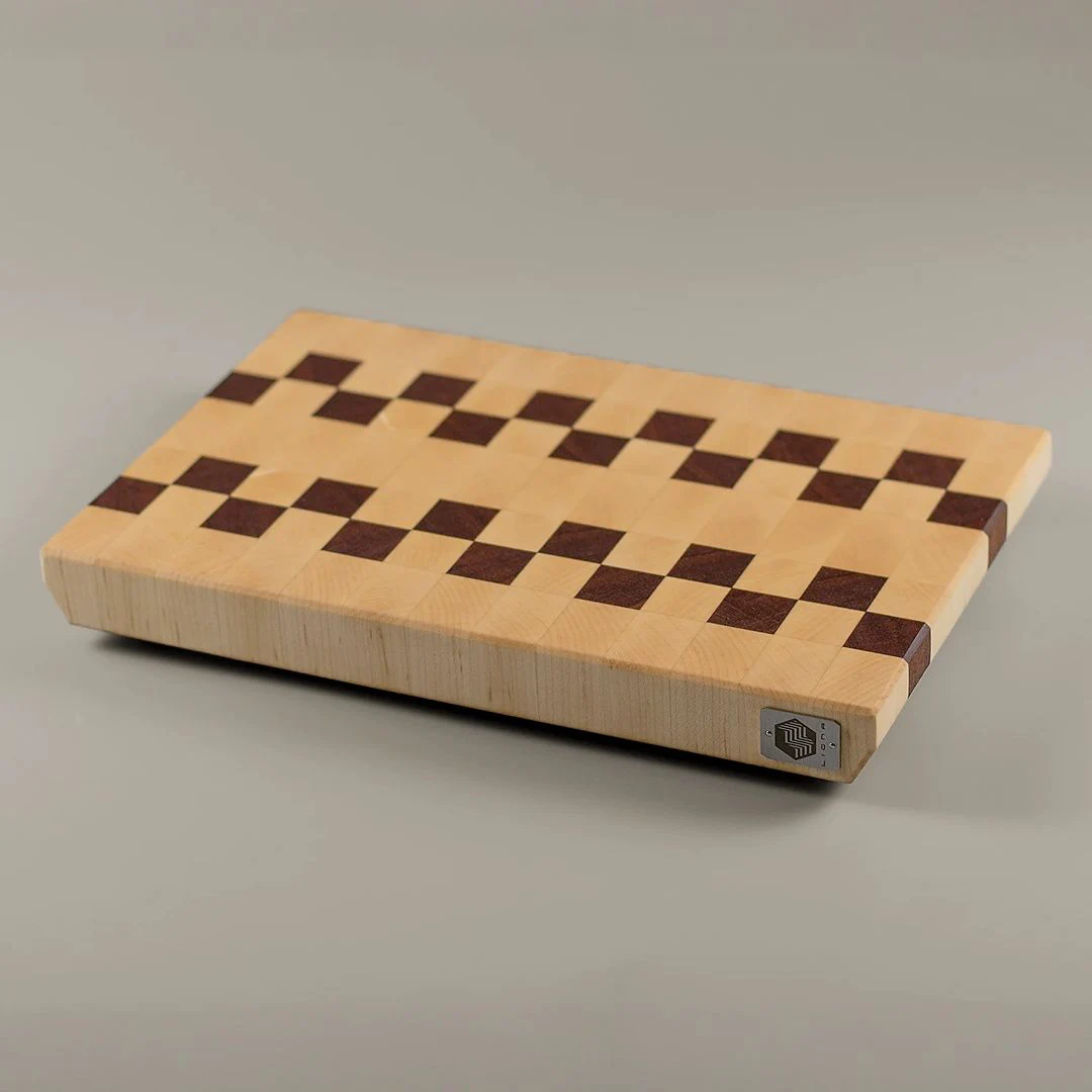 Rubra tabla de cocina a testa