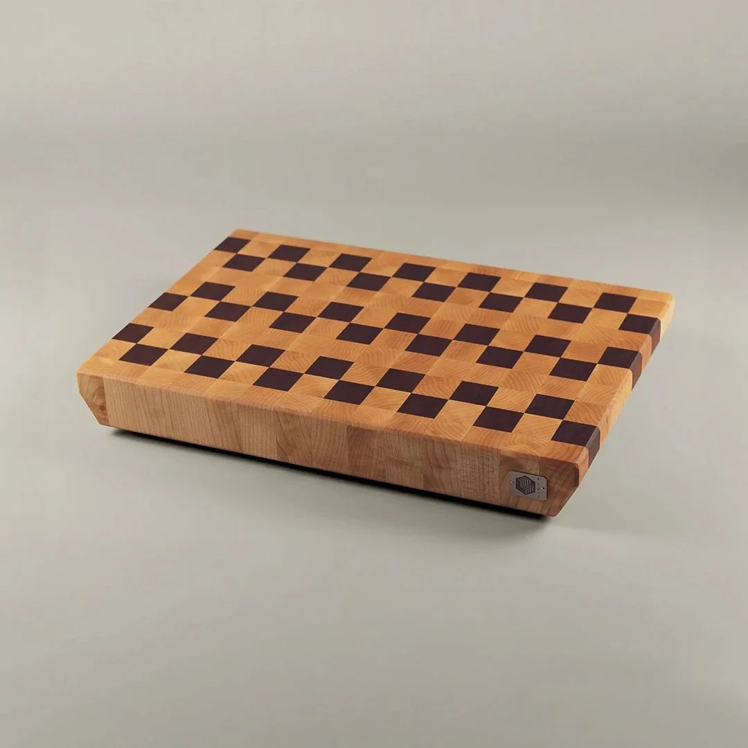 Rubra tabla de cocina a testa