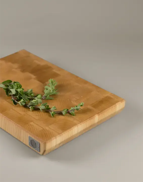 pura arce tabla de cortar de hard maple