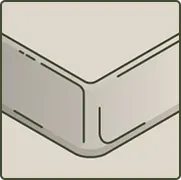 Tabla de cortar con bordes redondeados